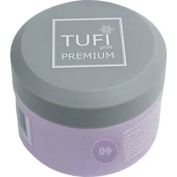 Lak na nehty Stavební gel TUFI profi Builder Gel UV/LED 09 mléčně růžový 30 ml