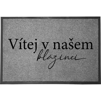 Hotová rohožka z plastu, PVC 60 x 40 cm