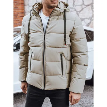 Pánská bunda DSTREET BÉŽOVÁ XXXL/56