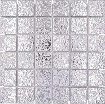 Keramická mozaika, stříbrný keramický obklad 48x48