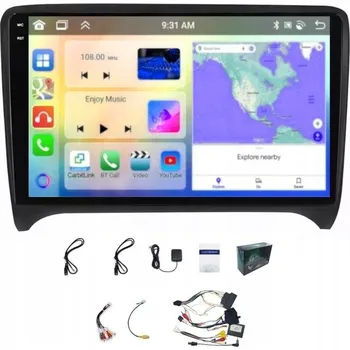Autorádio ANDROID RÁDIO NAVIGACE AUDI TT 8J 2006-2012 WIFI USB GPS CARPLAY 4GB 64GB