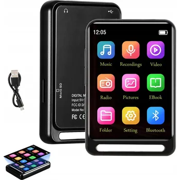 IP kamera MP3 Přehrávač Bluetooth Přenosný 16GB Rádio Diktafon