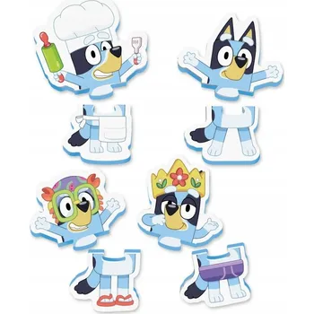 TOOMIES - Bluey puzzle vodolepky do vany