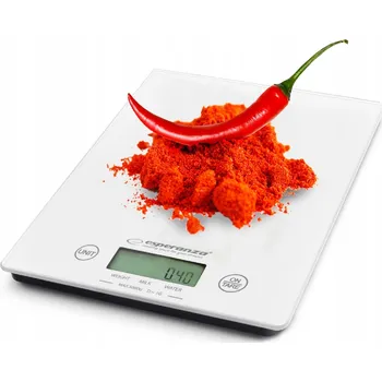 Kuchyňská váha Kuchyňská váha Esperanza Lemon bílá 5 kg