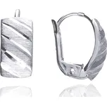 Náušnice z bílého zlata