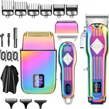 Strojek na vlasy PÁNSKÝ ZASTŘIHOVAČ 3V1 SADA NA STŘÍHÁNÍ VOUSŮ, STRNIŠTĚ A VLASŮ HOLICÍ STROJEK