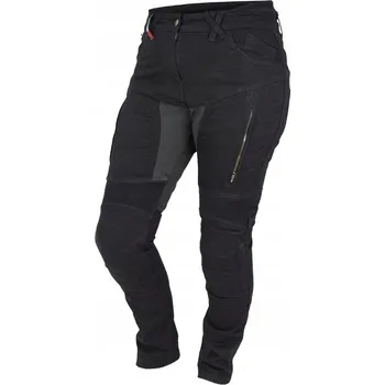 Sportovní oblečení Džíny moto RICARDO kevlar dámské černé 28/32 XS