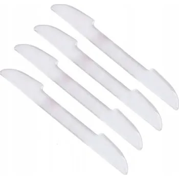 Brzdová hadice Dveřní zarážky 4 ks transparentní