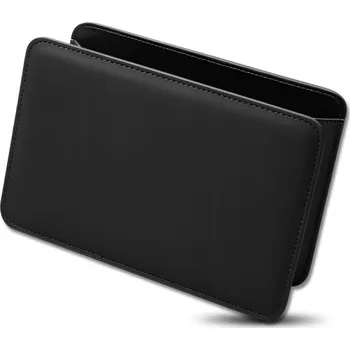 Organizér do auta Organizér do auta, úložný prostor na sedadlo, na opěradlo, černý, kožený, cestovní