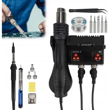 Páječka Pájecí stanice SVAŘEČKA 2v1 HOTAIR 700W horký vzduch