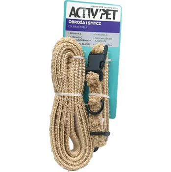 Obojek pro psa Nastavitelný obojek a vodítko velikosti S ACTIV PET