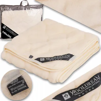 Prostěradlo Prostěradlo tradiční Wooldream vlna 140 x 200 cm