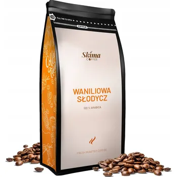 Káva zrnková Arabica SKIMA coffee simka 1000 g