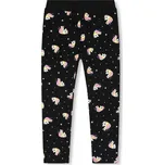 DÍVČÍ LEGÍNY ZATEPLENÉ JEDNOROŽCI ZIMA26 Barva: Černá, Velikost: 116