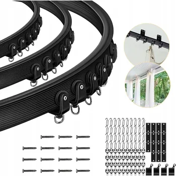 Obraz LIŠTA NA ZÁVĚSY DO STROPU, STROPNÍ MONTÁŽ, 5 M