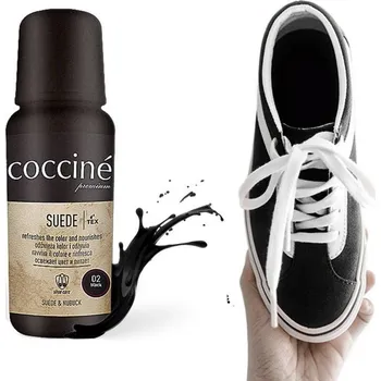 Přípravek pro údržbu obuvi Coccine Pasta na semiš Barva Renovátor na semiš a nubuk Černá