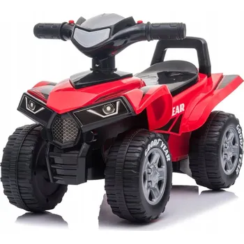 Dětské vozidlo Odrážedlo Čtyřkolka Quad Zvuk Světla 551-G Červená