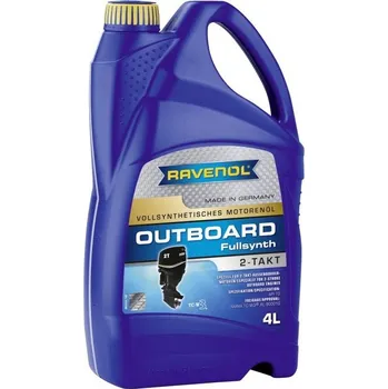 Motorový olej Motorový olej Ravenol Outboardoel Fullsynth 2T, 4L
