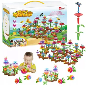 ostatní stavebnice Stavební Stavebnice Puzzle Květiny z vysněné zahrady