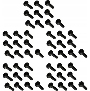 Gamepad SADA 50X ČERNÝ ŠROUB TORX T6 PRO OVLADAČ XBOX 360