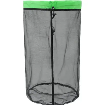 Lehký síťovaný pytel XL se stahovací šňůrou 24 x 48 cm Úložný vak na sport vybavení cestování prádelní vak organizér 35 g