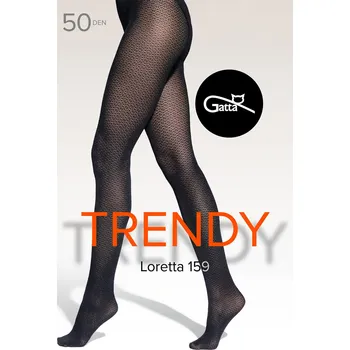Dámské punčochy Gatta Loretta 159 50 DEN barva:nero 3-m