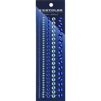 Body KRYOLAN - BODY JEWELS Ozdoby na tělo 3078/01 MODRÁ