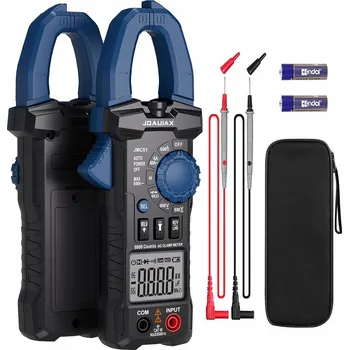 Multimetr DIGITÁLNÍ KLEŠŤOVÝ MULTIMETR TRMS 6000 dílků 2xAAA baterie