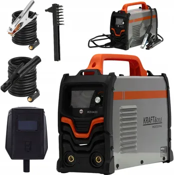 Svářečka Invertorová svářečka Kraft&Dele MMA PULSE/MMA/TIG-LIFT 340A 230V