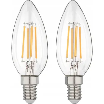 Žárovka SADA 2 LED ŽÁROVEK LIVARNO E14 4,7W 470lm 2700K