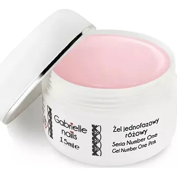 Lak na nehty Gabrielle jednofázový Gel 15ml odstíny růžové a fialové