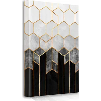 Obraz OBRAZ NA PLÁTNĚ NA ZEĎ Geometricos 50x70 cm