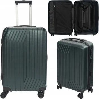 STŘEDNÍ CESTOVNÍ KUFR XL 63 L Zavazadlo na Kolečkách ABS Tvrdý Lehký Letadlo