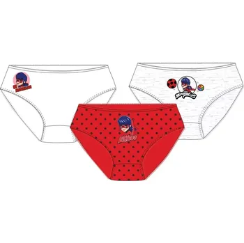 Kalhotky Dívčí kalhotky Kouzelná beruška 5233251 3ks, mix barev