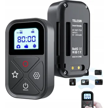 Příslušenství pro videokameru 1 Ks Bluetooth dálkové ovládání s páskem na ruku pro kamery GoPro Hero 12/11/10/9/8/MAX