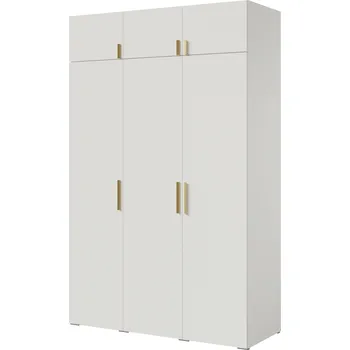 Šatní skříň Skříň mzm24 Napoli 150 x 235 x 60 cm bílá