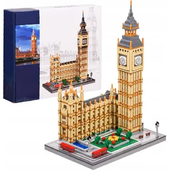 ostatní stavebnice STAVEBNICE BIG BEN LONDÝN HODINOVÁ VĚŽ ARCHITEKTURA 14+