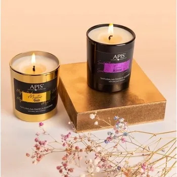 Svíčka Tradiční sójová svíčka Sweet Bloom Apis 1 ks