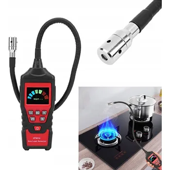 Bezpečnostní detektor PŘENOSNÝ DETEKTOR ÚNIKU HOŘLAVÝCH PLYNŮ METAN BENZEN PROPAN HABOTEST HT601A