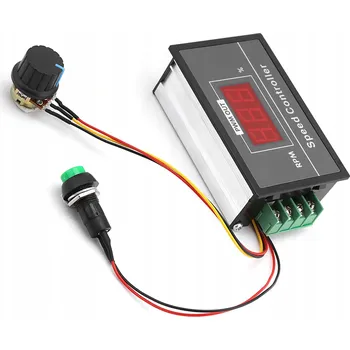 Bezpečnostní kamera REGULÁTOR PWM OTÁČEK DC MOTORU 6-60V 30A