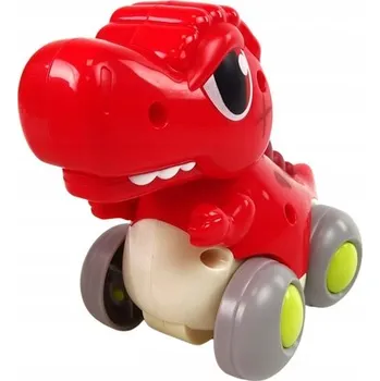 Figurka Dinosaurus T-Rex na kolečkách, červená figurka