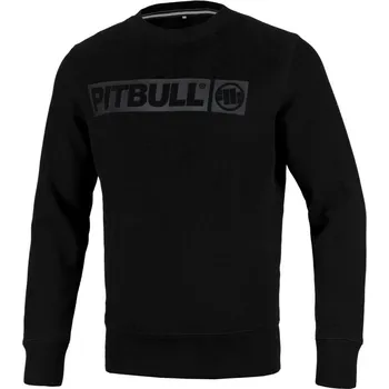 Pánská mikina PitBull West Coast - pánská mikina HILLTOP černá velikost: 3XL