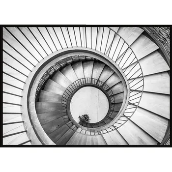 Obraz OBRAZ PLAKÁT V RÁMU 33x43 cm Architektura P1704