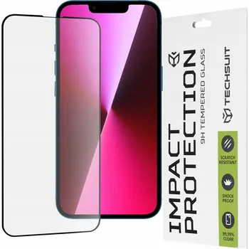 Tvrzené Sklo pro Apple iPhone 13/13 Pro /14 Techsuit 111D Full Cover