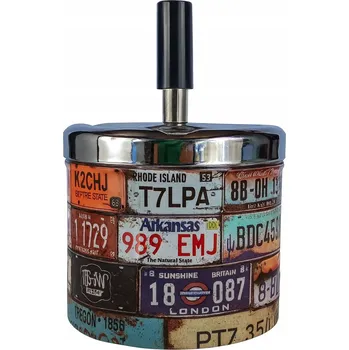 Bezдымová Popelník Otočný, Uzavíratelný,