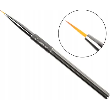 Kosmetický štětec Štěteček na zdobení nehtů Clavier 7 mm