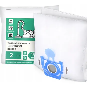 Sáček do vysavače 2x SÁČEK do VYSAVAČE Bestron K 2005 E Syntetický Silný Velký Sáčky G9-W