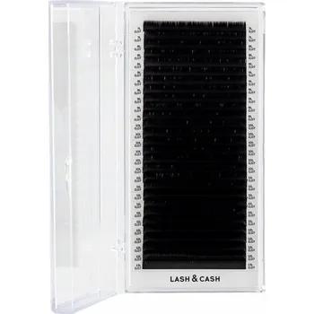 Umělé řasy Řasy SCULPTOR LASH&CASH L 0,07 MIX 7-13 Tmavá Čokoláda 28 proužků