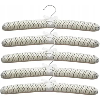 Věšák Šatní ramínko kovový Vespero bílý