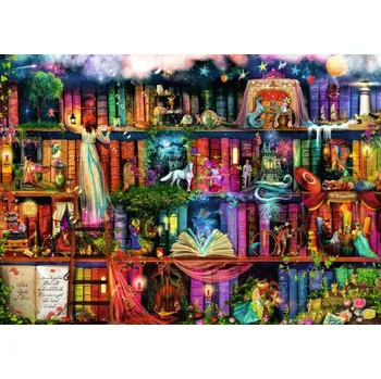 Puzzle RAVENSBURGER Puzzle Pohádková knihovna 1000 dílků